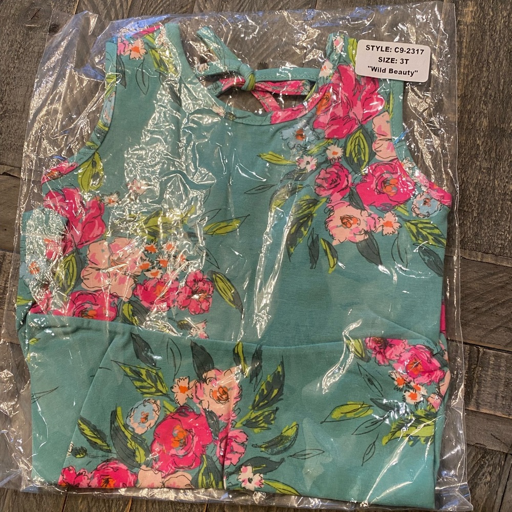 Ricrac & Ruffles Skater Dress 3T Wild Beauty NIB 🐶🚭